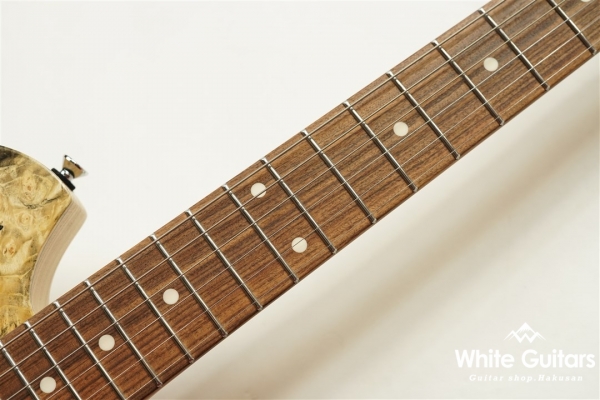 MAROON CUSTOM 666 - Buckeye Burl with Resin